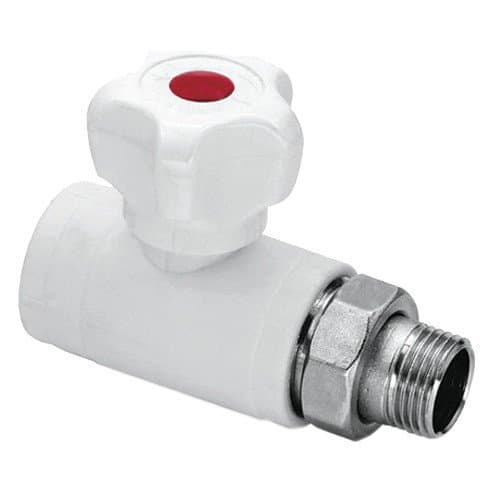 Formül PP-R Radyatör Vanası Düz 20 x 1/2"