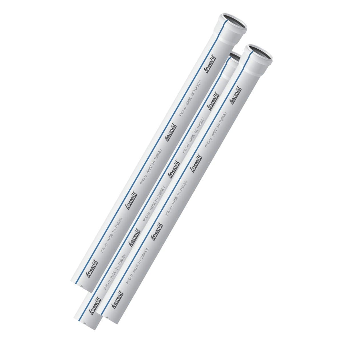 Formül PVC Atık Su Borusu Beta Ø50 x 100 cm