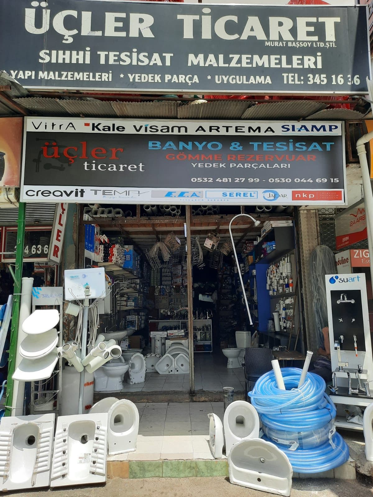 Üçler Ticaret mağazası, Eski Sanayi Muratpaşa Antalya